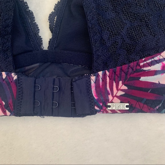 PINK VS Floral Lace Bralette - Picture 3 of 5